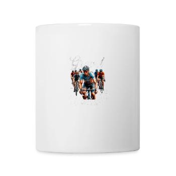 Gravel Bike Gravel Warrior Rennen - Tasse - Weiß - Vorne