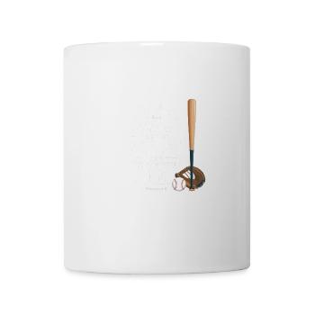 I can do everything through Christ Philippian Baseball - Mug - white - Front