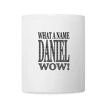 ich bin Daniel ich heiße Daniel Vorname Daniel - Tasse - Weiß - Vorne