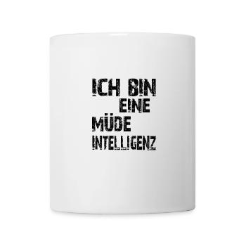 AI Saying: I'm a tired intelligence - Mug - white - Front