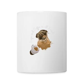 Boobs and coffee are all I need - - Mug - white - Front