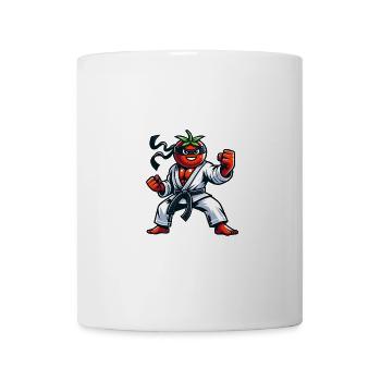 Karate Tomate Ninja Meistertraining - Tasse - Weiß - Vorne