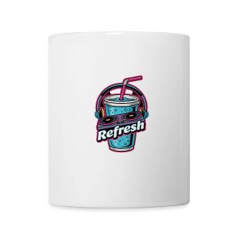 Erfrischende DJ Beats für Musikliebhaber - Tasse - Weiß - Vorne