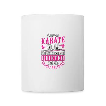 Maman karaté - Mug blanc - blanc - Devant