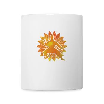 Karate - Tasse - Weiß - Vorne