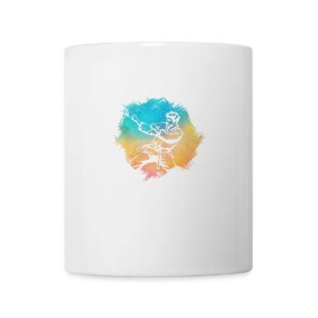 Karate - Tasse - Weiß - Vorne