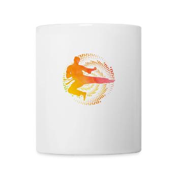 Karaté - Mug blanc - blanc - Devant