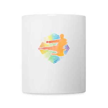 Karate - Tasse - Weiß - Vorne