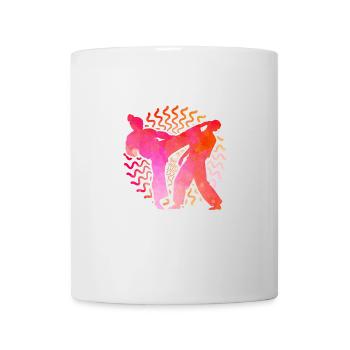Karate - Tasse - Weiß - Vorne