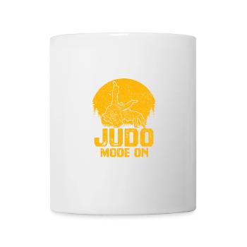 Mode judo activé - Mug blanc - blanc - Devant
