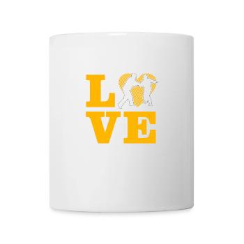 Ich liebe Judo - Tasse - Weiß - Vorne