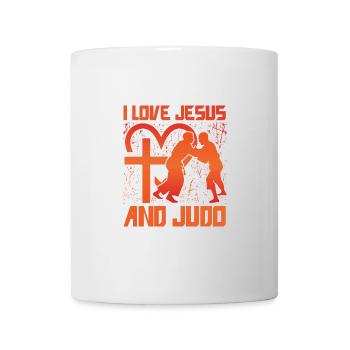 I love Jesus and my Judo - Mug - white - Front