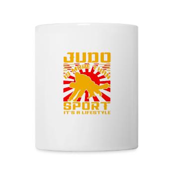 Judo is more than Sport it's a lifestyle - Mug - white - Front
