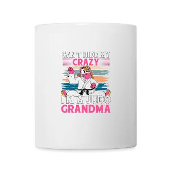 Ich kann meinen Wahnsinn nicht verbergen: Ich bin eine Judo-Oma - Tasse - Weiß - Vorne