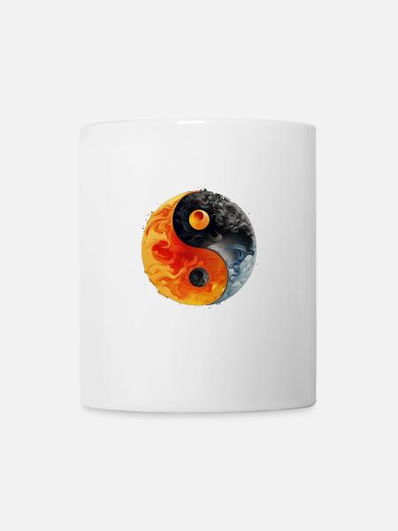 Yin Yang - Tasse - Weiß