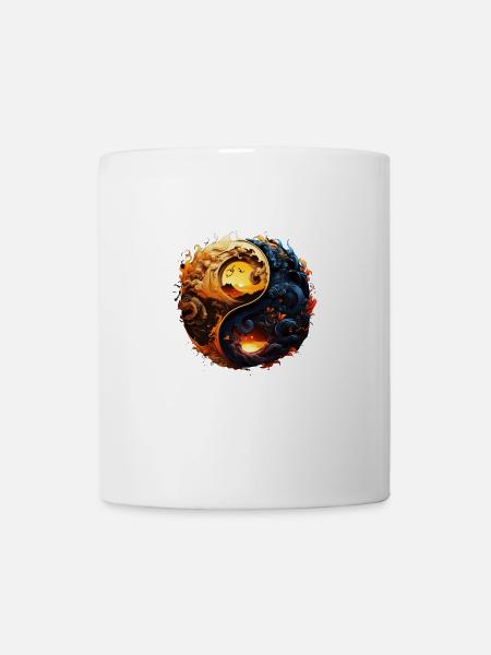 Yin Yang - Tasse - Weiß