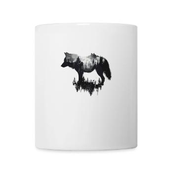 Wolf Wild Wolves Wilderness Howling Forest - Mug - white - Front