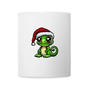 Faultier Weihnachten Christmas - Tasse - Weiß - Vorne
