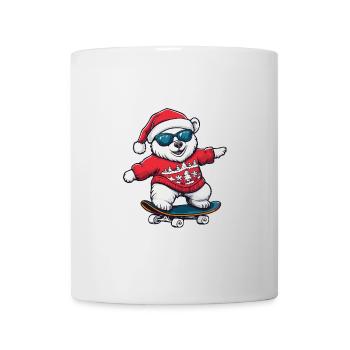 Polar Bear Christmas Funny - Mug - white - Front