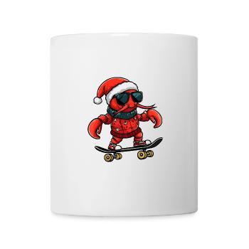 Hummer Krebs Weihnachten Lustig - Tasse - Weiß - Vorne