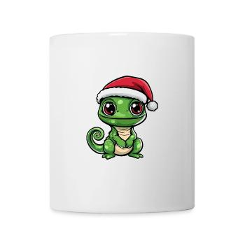 Faultier Weihnachten Niedlich - Tasse - Weiß - Vorne