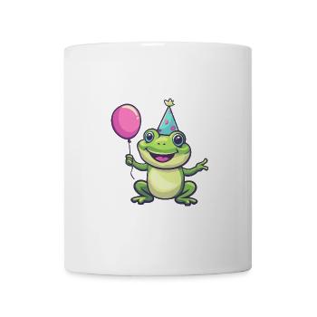 Frog Toad Birthday Baby - Mug - white - Front