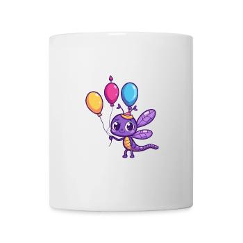 Dragonfly Birthday Baby - Mug - white - Front