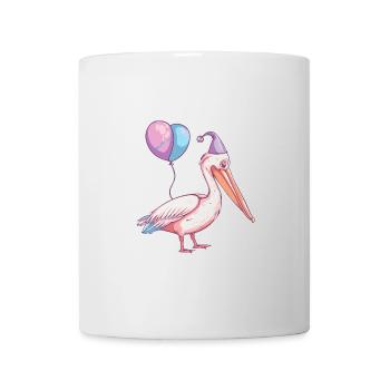 Pelican Bird Birthday Baby - Mug - white - Front