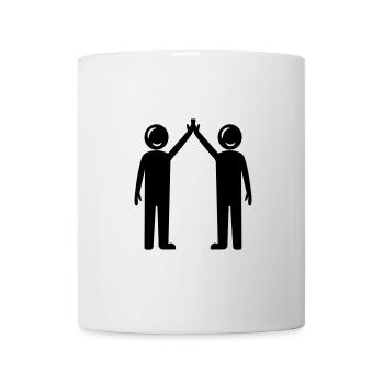 Freundschaft Beste Freunde - Tasse - Weiß - Vorne