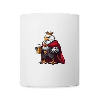 Adler Bier Lustig - Tasse - Weiß - Vorne