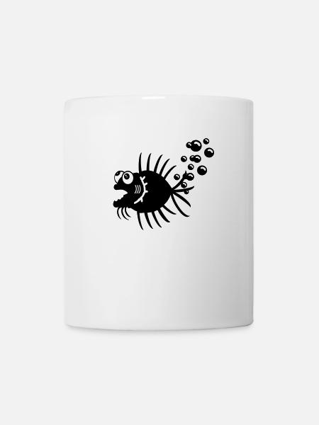 Blasen / bubbles (1c) - Tasse - Weiß