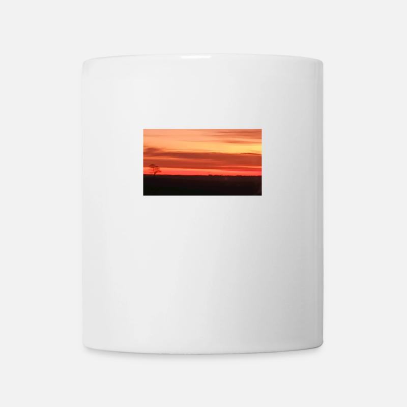 Burning skies - Mug - white