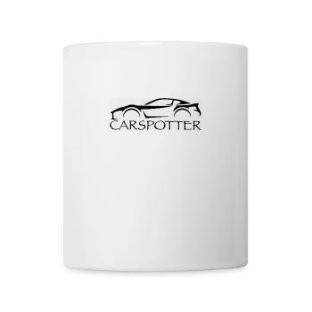 carspotter sw - Tasse - Weiß - Vorne