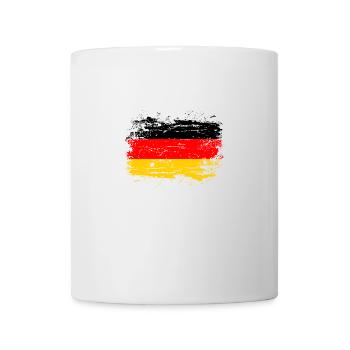 Germany Flag German Flag Used Look Homeland - Mug - white - Front