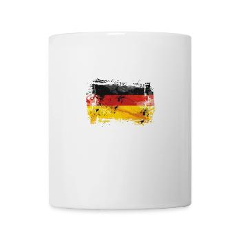 Germany Flag German Flag Used Look Homeland - Mug - white - Front