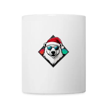 Polar Bear Christmas Cool Polar Bear - Mug - white - Front