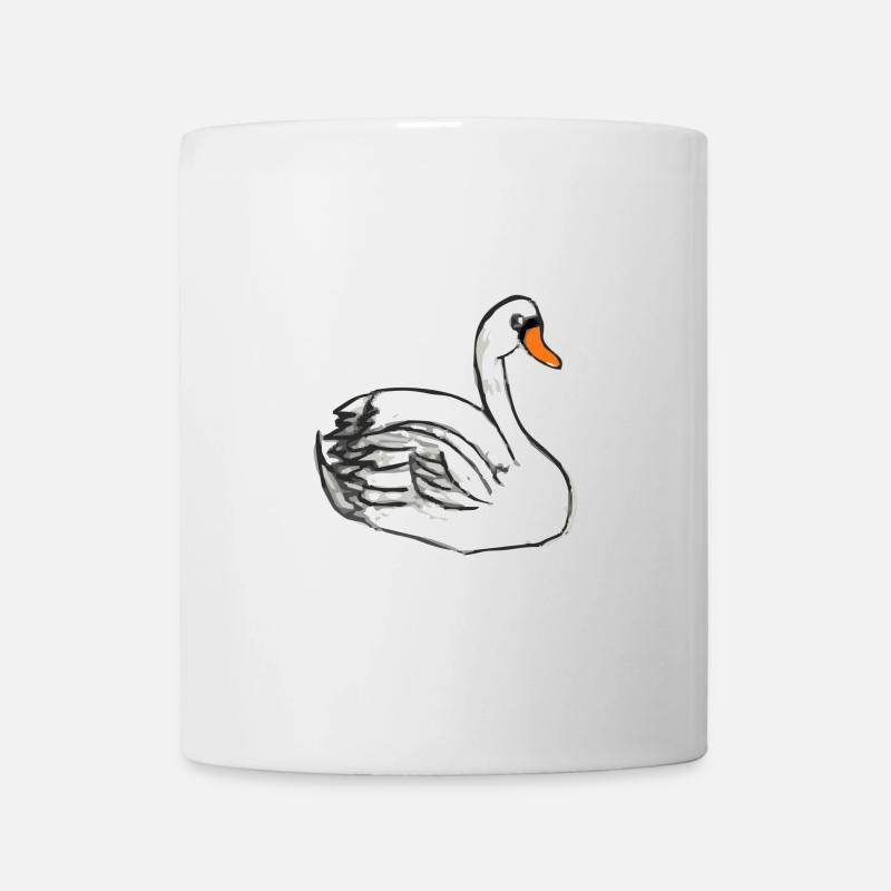 swan swan - Mug - white