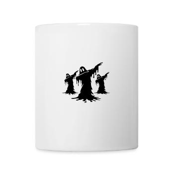 Gruselige Dabbing Gespenster Geister Halloween - Tasse - Weiß - Vorne