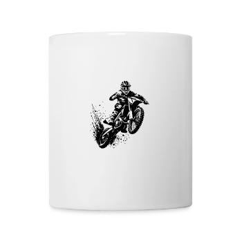 Off-Road Machine in Jump Motorsport Hobby - Mug - white - Front