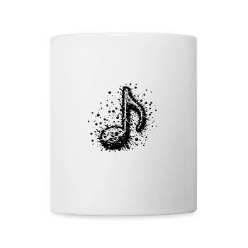 Music Sheet Music Tattoo Splash - Mug - white - Front