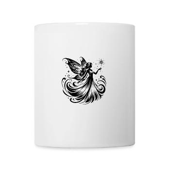 Dancing fairy with glittering magic wand - Mug - white - Front