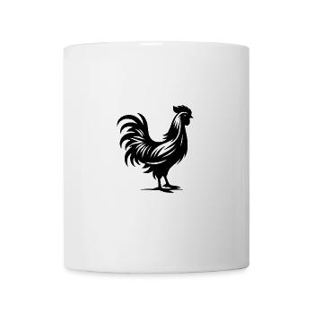 Kleiner Hausgockel Tattoo Style - Tasse - Weiß - Vorne