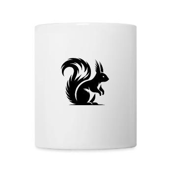 Little Cute Squirrel Kids Drawing - Mug - white - Front