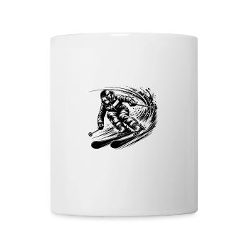 Skiing Competition Rivalry and sportsmanship - Mug - white - Front