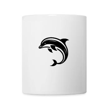 Diver Friends Design Dauphin en Saut - Mug blanc - blanc - Devant