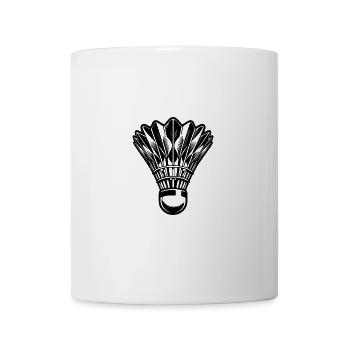 Feather-light sports equipment badminton badminton - Mug - white - Front