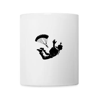 Freefall training hobby skydiver - Mug - white - Front