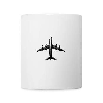 Flugzeug für Hobby RC Piloten großes RC Modell - Tasse - Weiß - Vorne