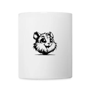 Une gentillesse de hamster joyeux à chaque coup - Mug blanc - blanc - Devant