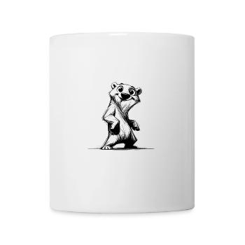 Niedlichkeit trifft Bleistift Eisbär Skizze - Tasse - Weiß - Vorne